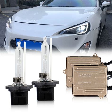 2 PCS D2H D2S D2R Headlight Xenon Bulbs With Ballast HID Conversion Kit