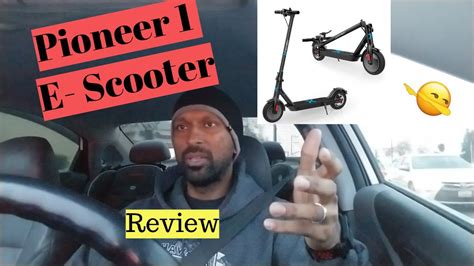 Review Hover 1 Pioneer Electric Scooter Youtube