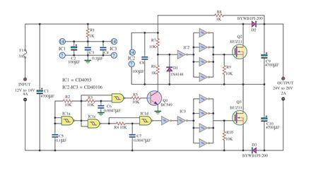 Simple Dc To Dc Converter Circuit Diagram