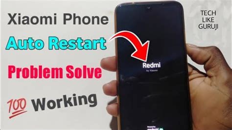 Xiaomi Redmi Mi Auto Restart Problem Solve All Redmi Automatically