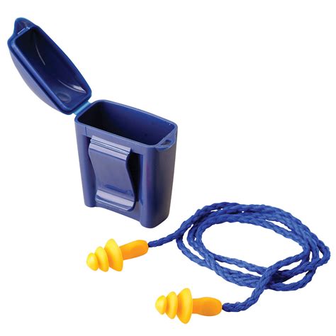 3m™ 1271 Reusable Corded Ear Plugs With Storage Case Snr 25db