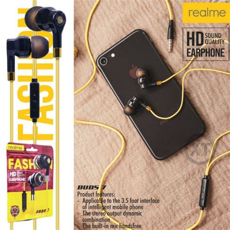 Jual HF Headset Mega Bass Realme Buds 7 Shopee Indonesia