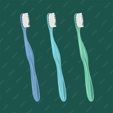 Premium Vector Toothbrush Vector Illustration