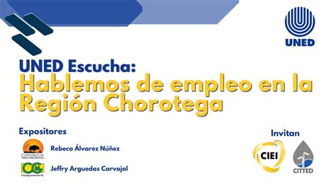 Conversatorio de Empleabilidad de la Región Chorotega YouTube