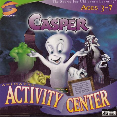 Casper Animated Activity Center Cover Or Packaging Material MobyGames