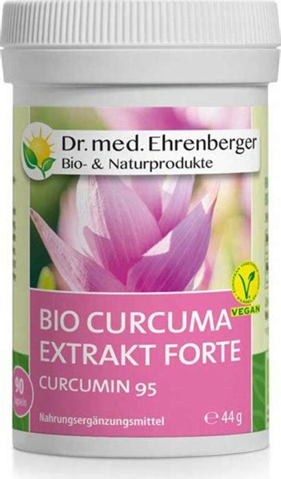 Dr Med Ehrenberger Bio Curcuma Extrakt Forte Kapseln Ab 29 90 2025