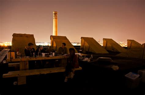 Sleepover In A Rooftop Camp The New York Times