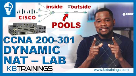 How To Preserve Ipv4 Addresses Configuring Dynamic Nat Cisco Ccna 200 301 Lab Youtube