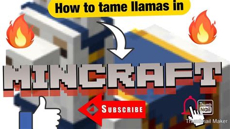 How To Tame Llama In Minecraft Youtube