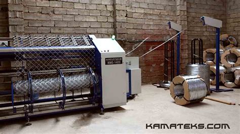 Chain Link Fence Machine Kms Kamateks Chain Link Fence Off