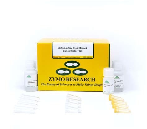 Select A Size Dna Clean And Concentrator Kit