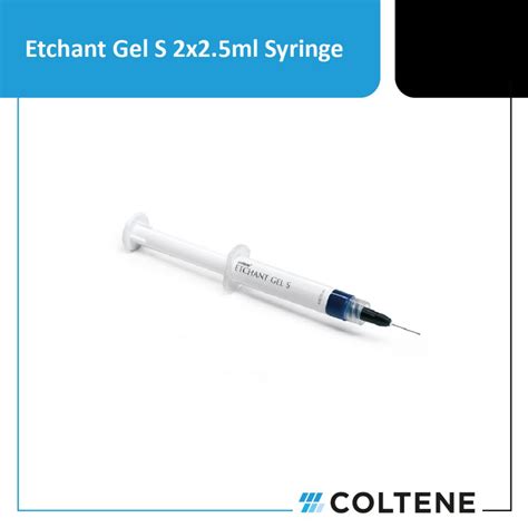 Etchant Gel S X Ml Syringe Sa Dental