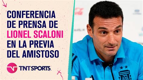 Lionel Scaloni Habl Hoy En Conferencia De Prensa En La Previa De