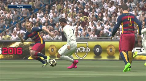 Pes Full Version Gameplay Xbox Real Vs Barcelona Youtube