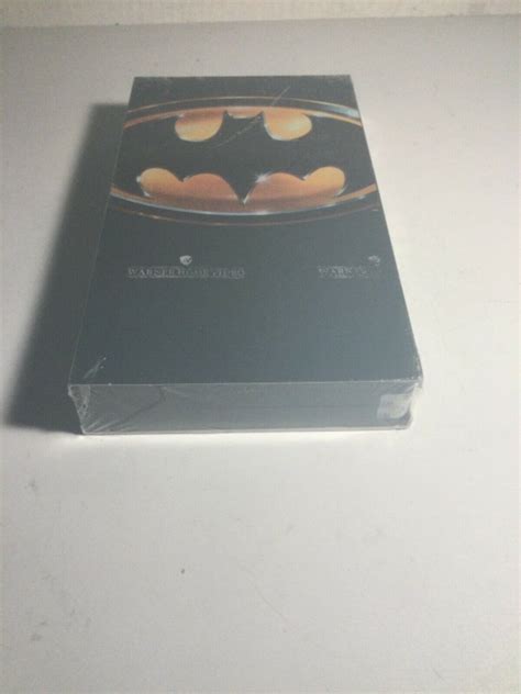 Vintage Batman Original Vhs Tape New Factory Sealed Watermark