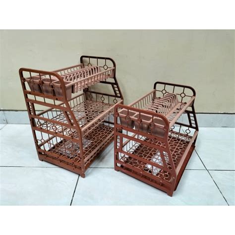 Jual Rak Piring Monaco Ss Ss Mocca Pacific Shopee Indonesia