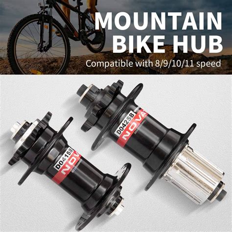 Novatec Mountain Bike Hubs 32 Hole Compatible With 891011 Speed