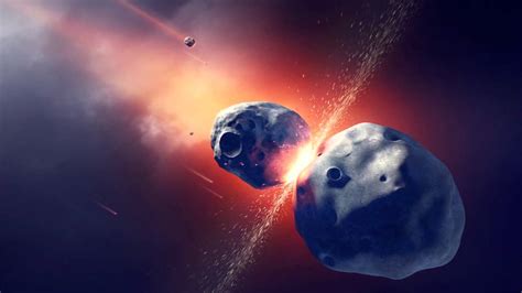 Mars Asteroid Collision