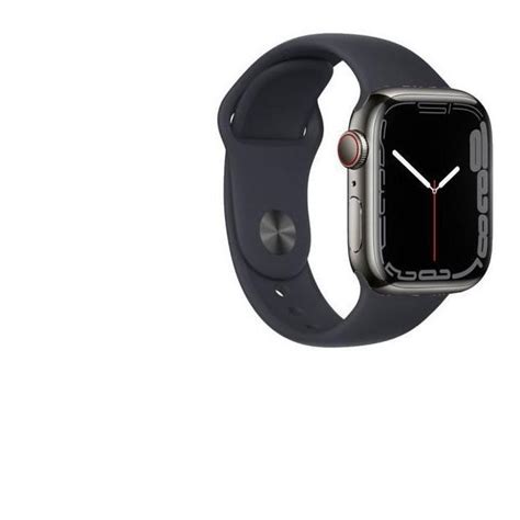 Apple Watch Series 7 2021 GPS Cellular 45 Mm Acier Inoxydable