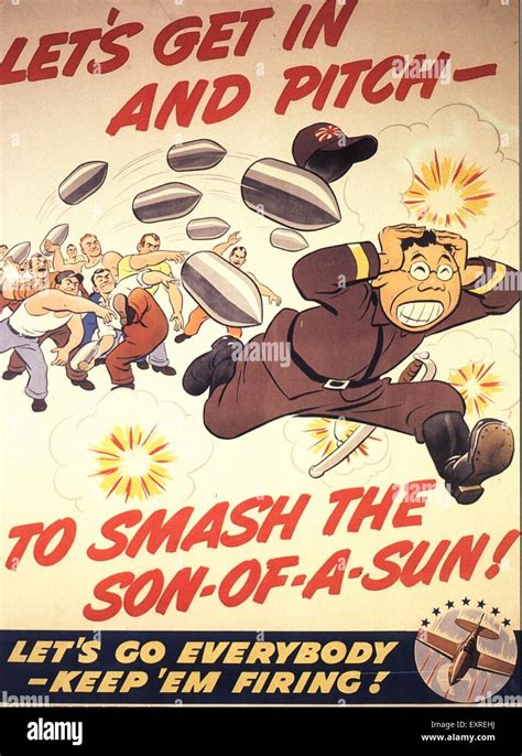 S Usa Propaganda Ww Poster Stock Photo Royalty Free Image