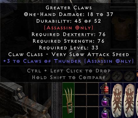 3 Claws Of Thunder Greater Claw Topic D2jsp