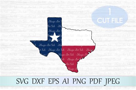 Texas Flag SVG