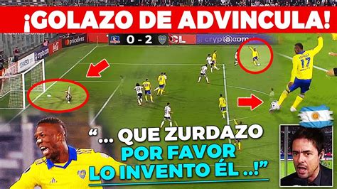 Golazo De Advincula Relator Argentino Se Queda Impactado Con Potente