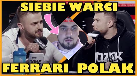 Don Kasjo Amadeusz Ferrari Vs Adrian Polak Konferencja Fame Mma