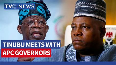 Apc Governors Meet Bola Tinubu Kashim Shettima Youtube