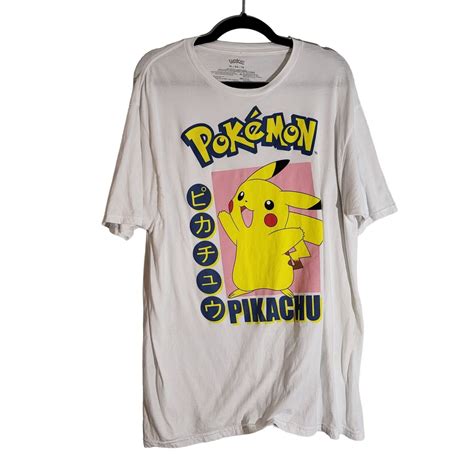 Pok Mon Pikachu Japanese Characters Anime Graphic T S Gem