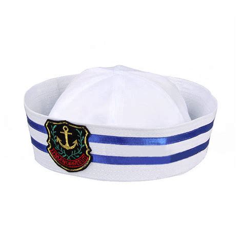 12x Gorra De Marinero Para Fiesta Carnaval Disfraz En Algodon