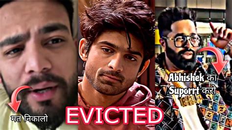 Abhishek Evicted In BiggBoss 17 Elvish Yadav React Tehelka