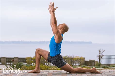 Low Lunge Pose Anjaneyasana Beyogi