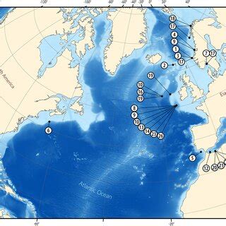 A Distribution Of Warm Water And Cold Water Coral Reefs Credit