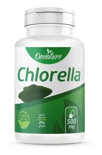 Suplemento Em C Psulas Denature Encapsulados Chlorella Mg