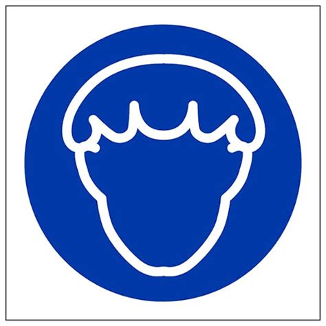 Hairnet Symbol Safety Signs 4 Less