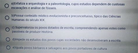 A Partir Da Segunda Metade Do S Culo Xx O Termo Pr Hist Ria Passou A