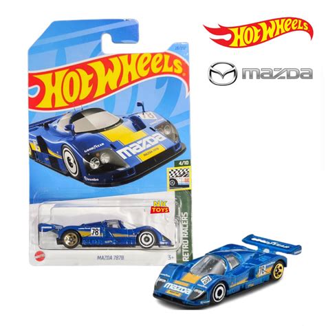 โมเดลรถเหลก MAZDA 787B ลขสทธแท Hot wheels สเกล1 64 รถเหลก Hotwheels Shopee Thailand