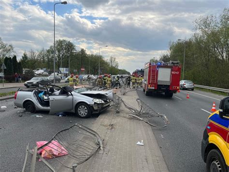 Wypadek Pod Warszaw Ranne Dwie Osoby Ogromne Utrudnienia W Ruchu