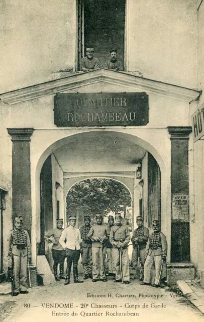 Vendome Me R Giment Chasseurs Corps De Garde Entr E Quartier