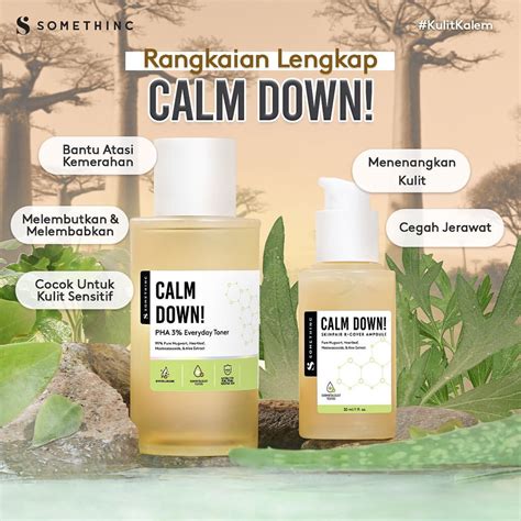 Jual Somethinc Calm Down Pha Everyday Toner Wajah Ml Ml