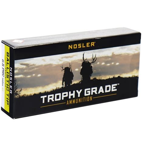 Nosler Bt Trophy Grade 6 5 Prc Ammo 140 Gr Ballistic Tip Ammo Deals