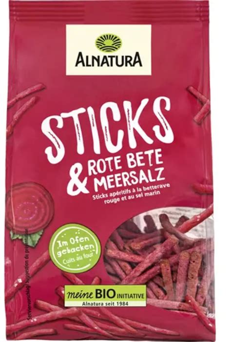 Alnatura Bio Sticks Rote Bete Meersalz 100 G Piccantino Onlineshop