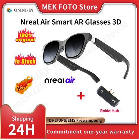 XREAL Gafas Inteligentes Originales Nreal Air AR Lentes Port Tiles De