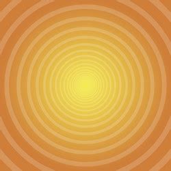 Sun Rays Orange Background Spiral Royalty Free Vector Image