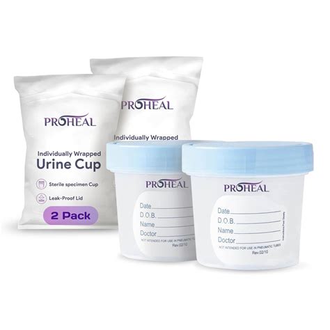 Buy Sterile Urine Specimen Cups With Lids Pk Oz Sample Urine