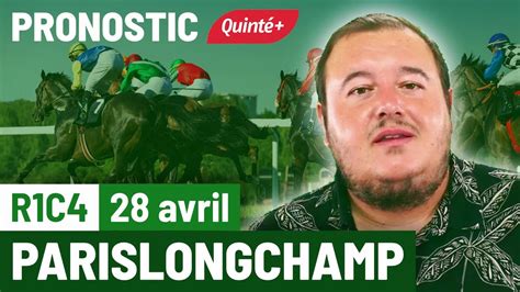 Pronostic Pmu Quint Flash Parislongchamp R C Du Avril