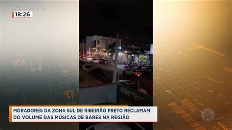 Moradores reclamam de perturbação de sossego som alto de bares em