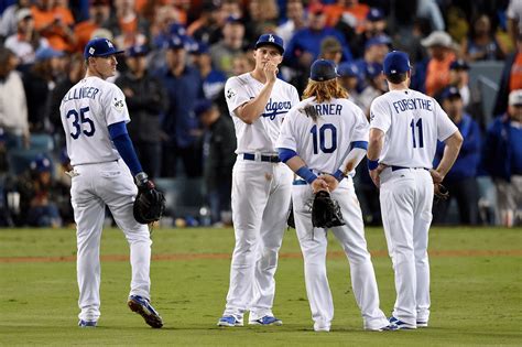 Dodgers The Best Infield In Major League Baseball Plays At Chavez Ravine