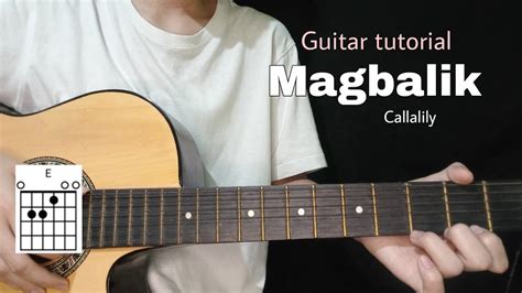 Magbalik Callalily Guitar Tutorial With Lyrics Youtube